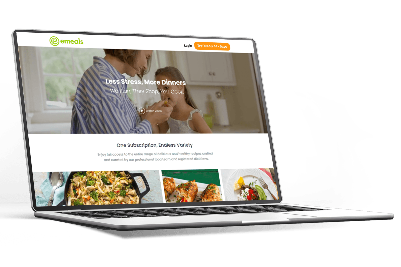 eMeals Showcase Image