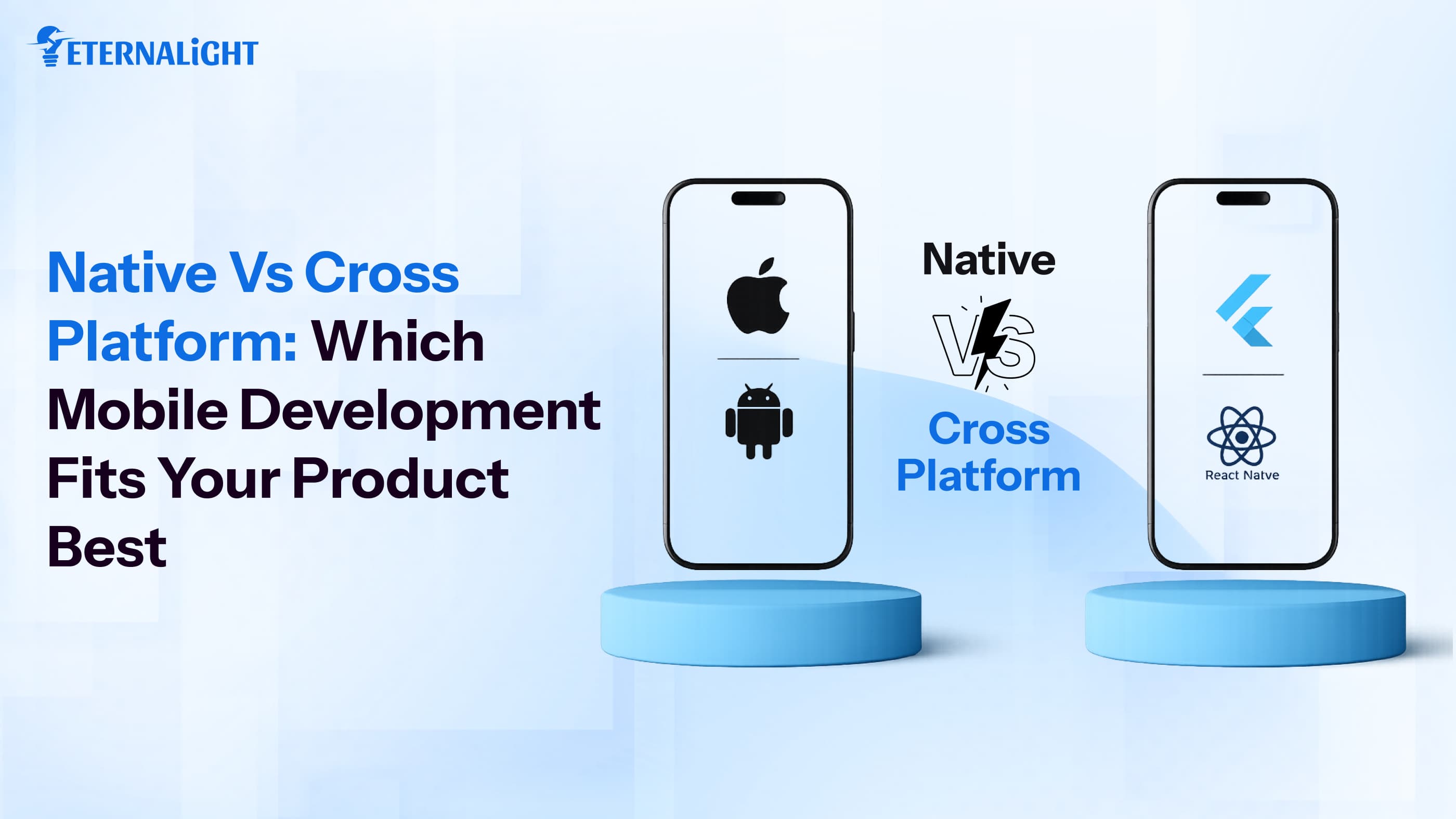 Native vs Cross platform Mobile Development | Eternalight 