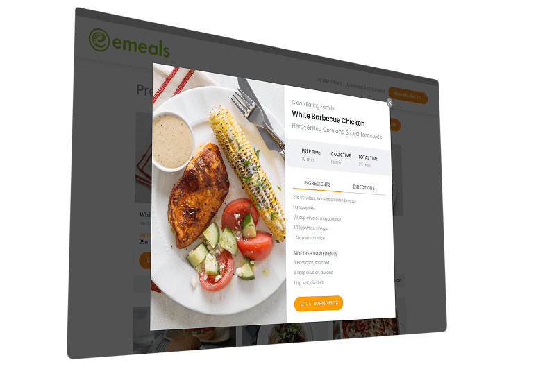 eMeals Showcase Image