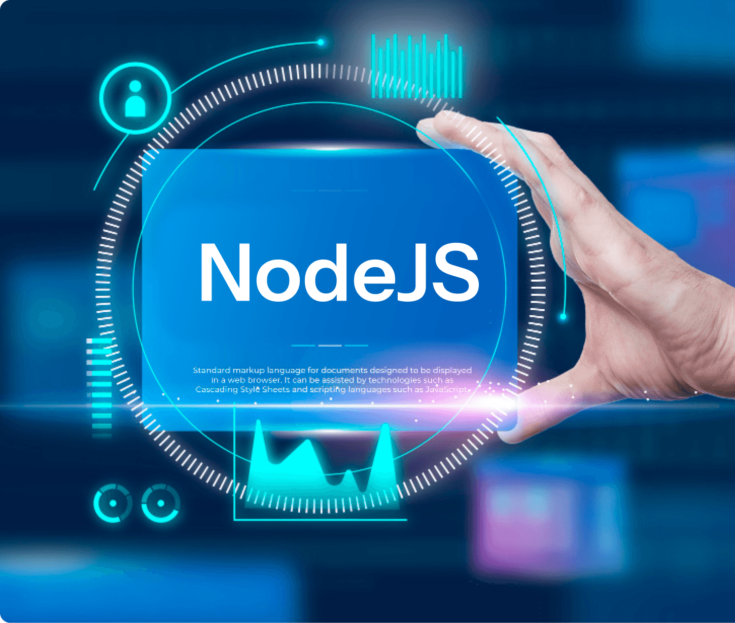 Why Choose Us as a NodeJS Development Company for Future Projects? illustration